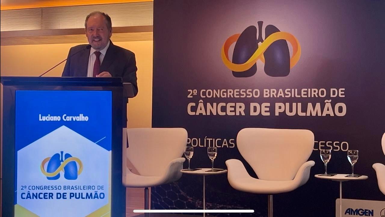 Dr. Luciano Carvalho no 2º Congresso Brasileiro de Câncer de Pulmão