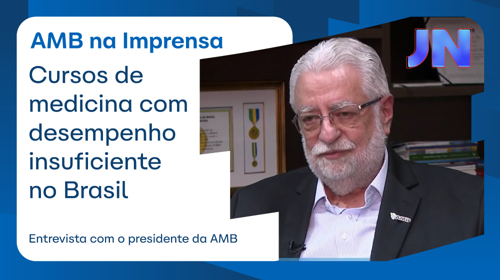 Jornal Nacional: Cursos de medicina com desempenho insuficiente no Brasil 1 JN cursos de medicina com desempenho insuficiente no Brasilv2
