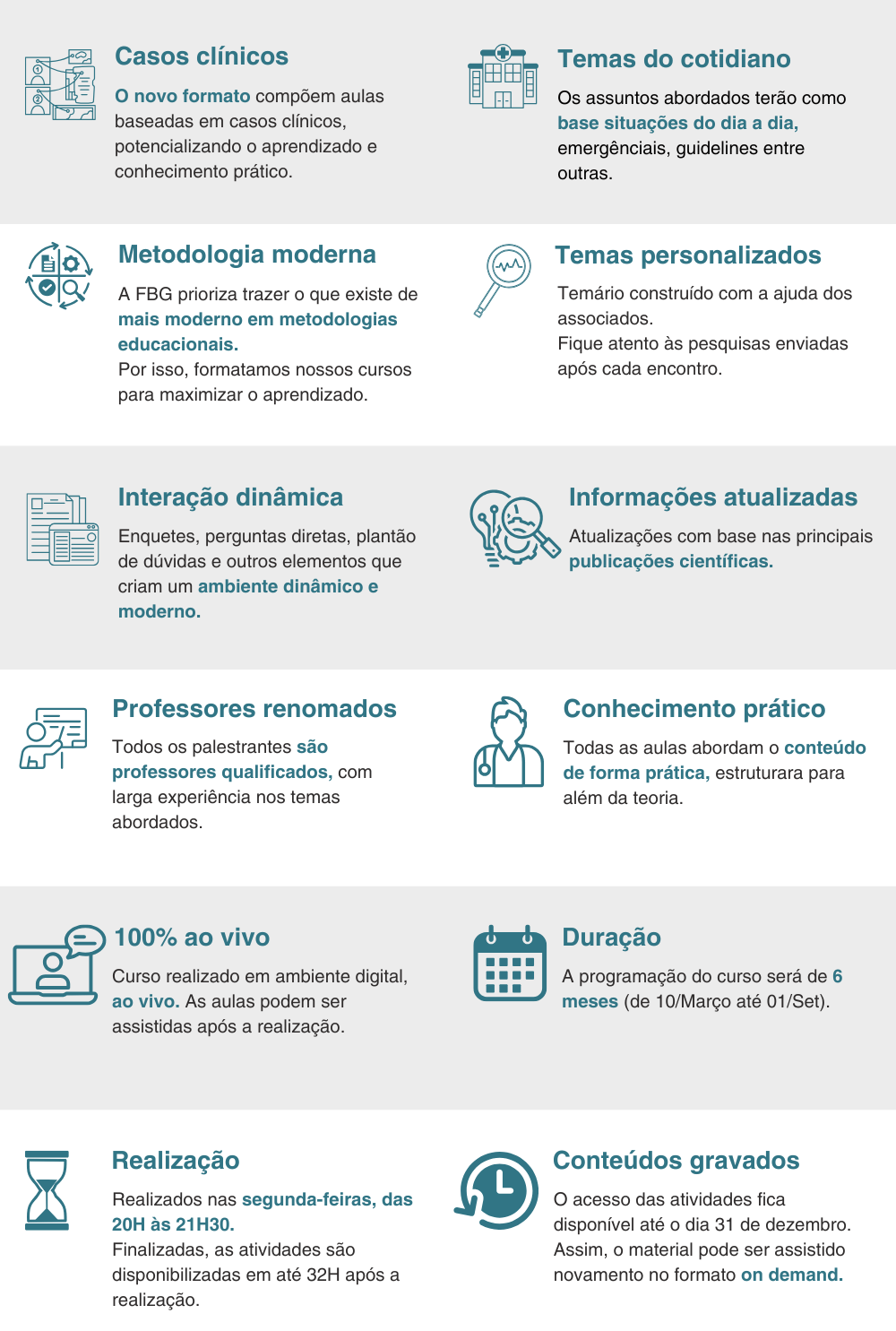 VI Curso Anual de Gastroenterologia da FBG