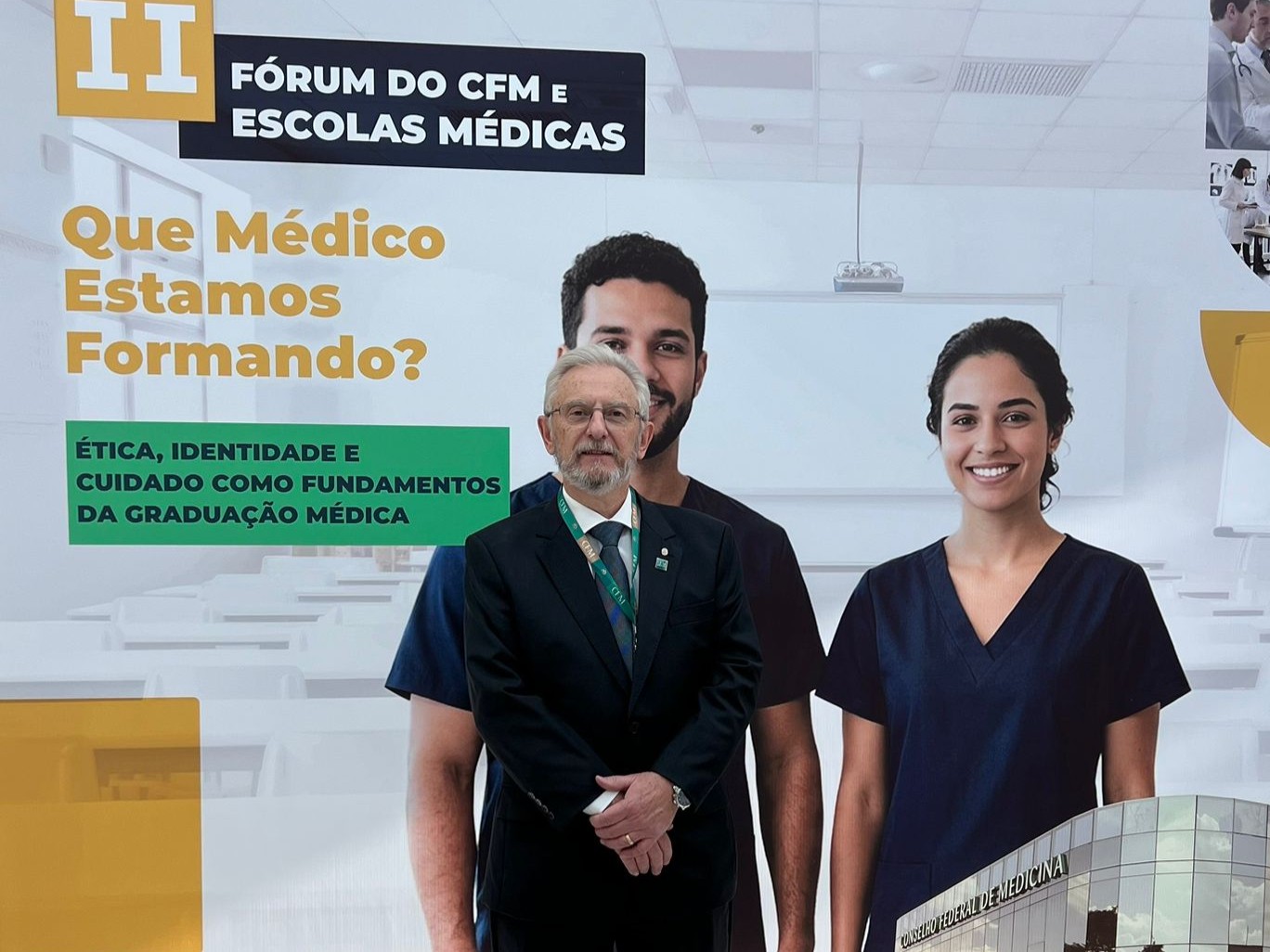 Dr. Von Bathen no Forum do CFM e Escolas Medicas 1
