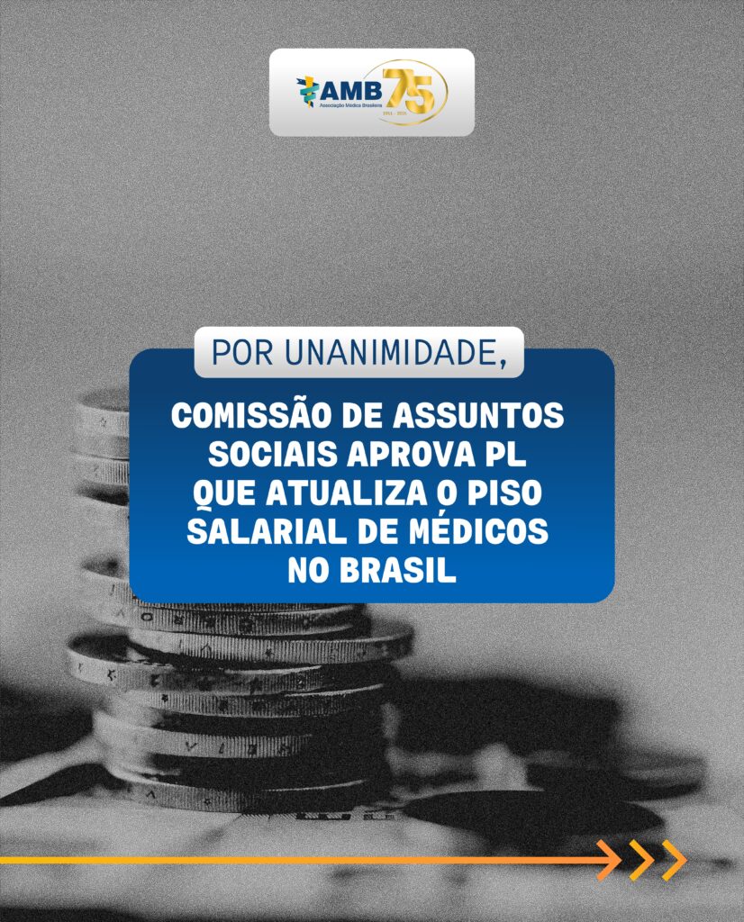 Por unanimidade, Comissão de Assuntos Sociais aprova PL que atualiza o piso salarial de médicos no Brasil