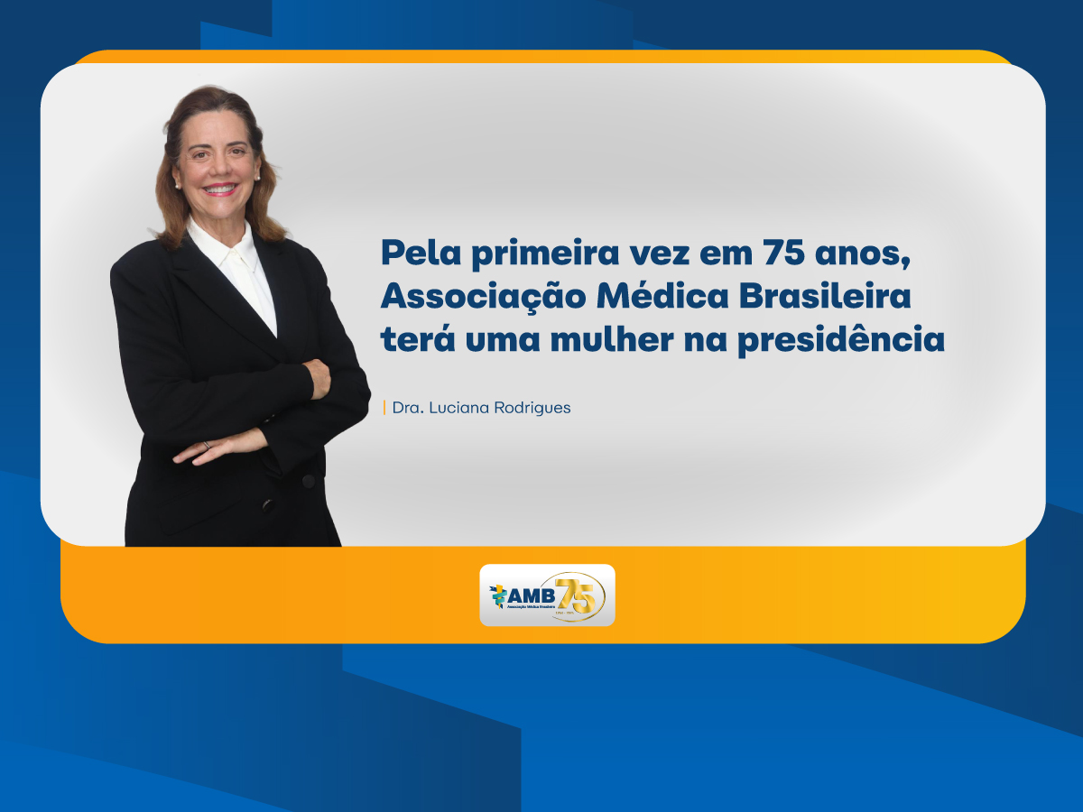 Associacao Medica Brasileira tera uma mulher na presidencia